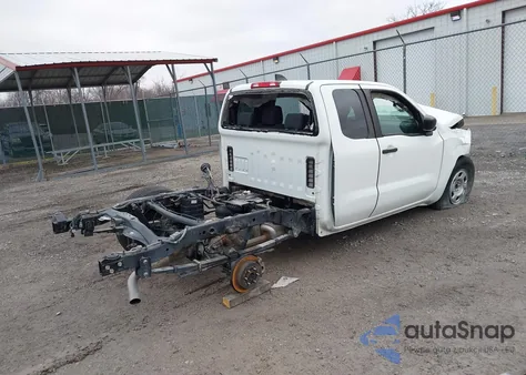 2023 Nissan Frontier King Cab S 4X2 z USA, uszkodzony, nr VIN 1N6ED1CL5PN629575